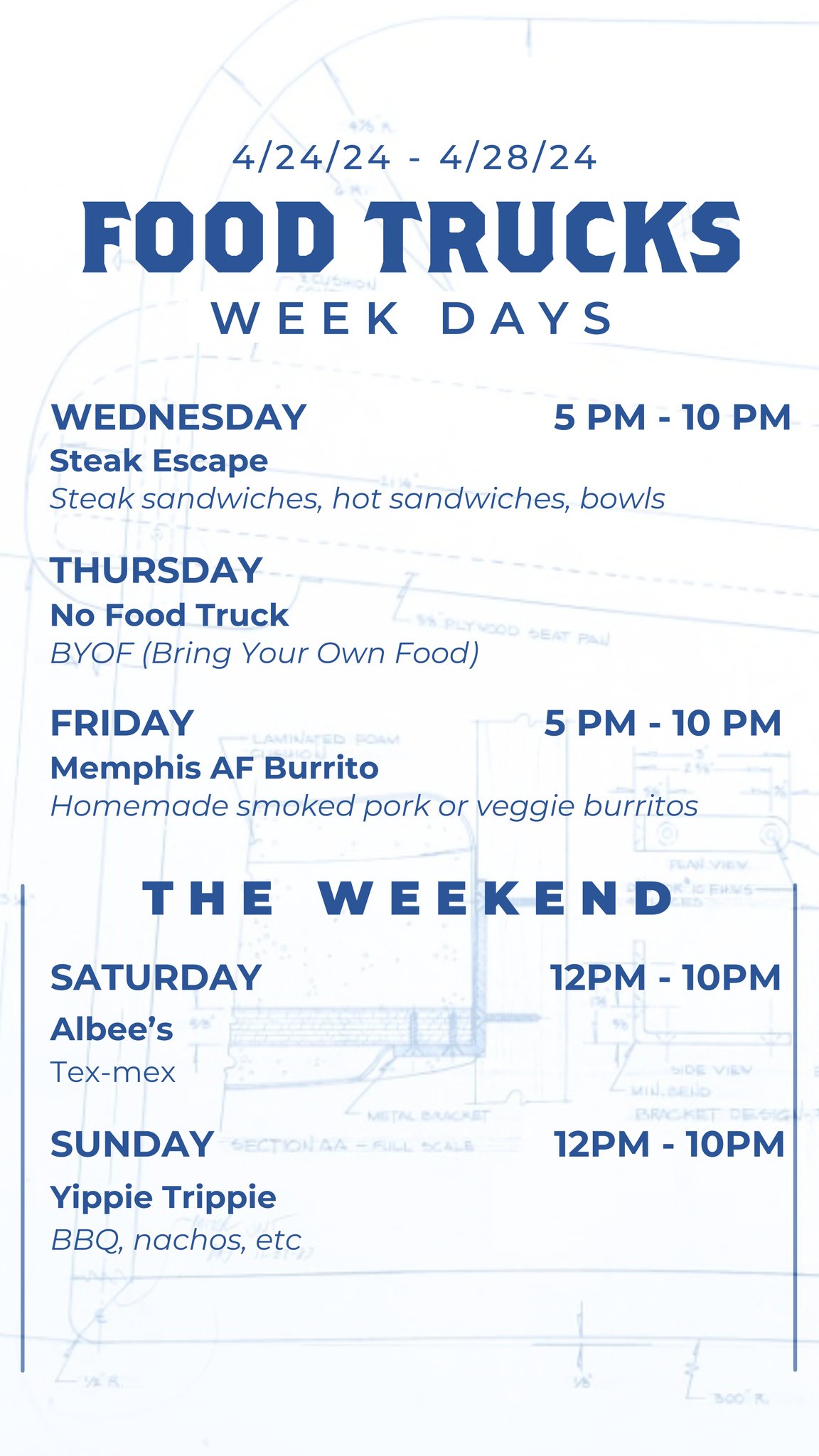 Grind City Brewing Co. Menu