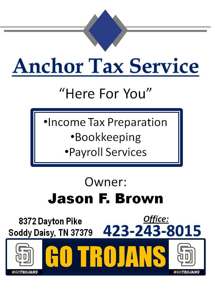 Anchor Tax Service 8372 Dayton Pike, Soddy-Daisy Tennessee 37379