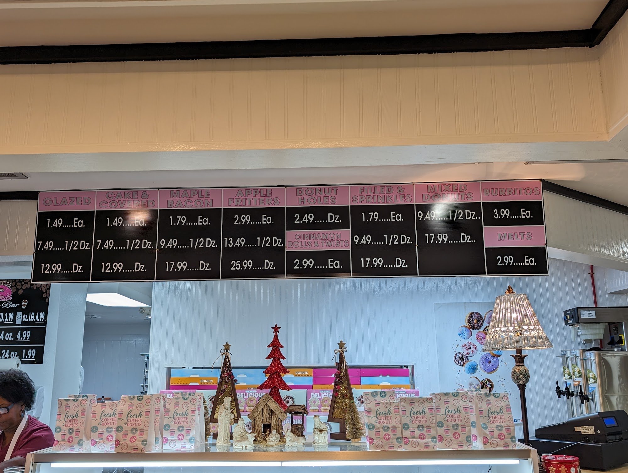 Lickin Good Donuts Menu