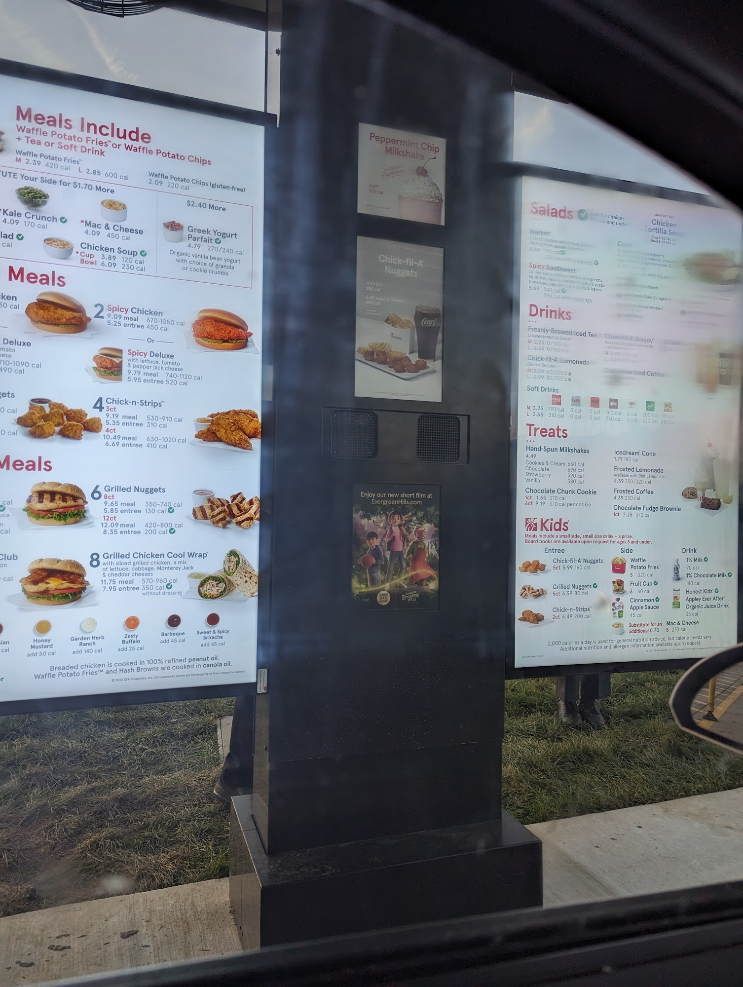 Chick-fil-A Menu