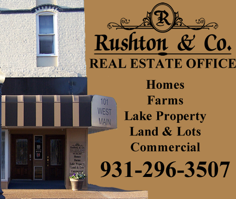 Rushton & Co. Real Estate 205 E Main St, Waverly Tennessee 37185