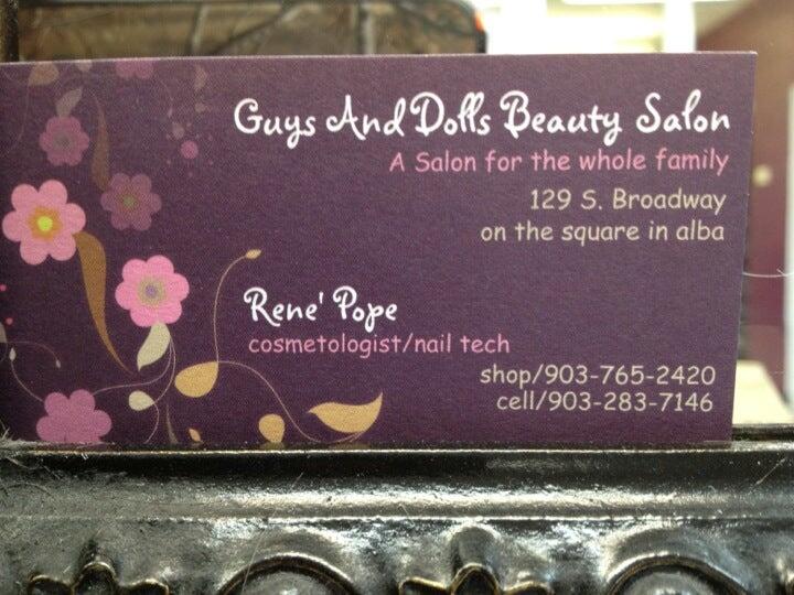 Guys & Dolls Hair Salon & Boutique 129 S Broadway St, Alba Texas 75410