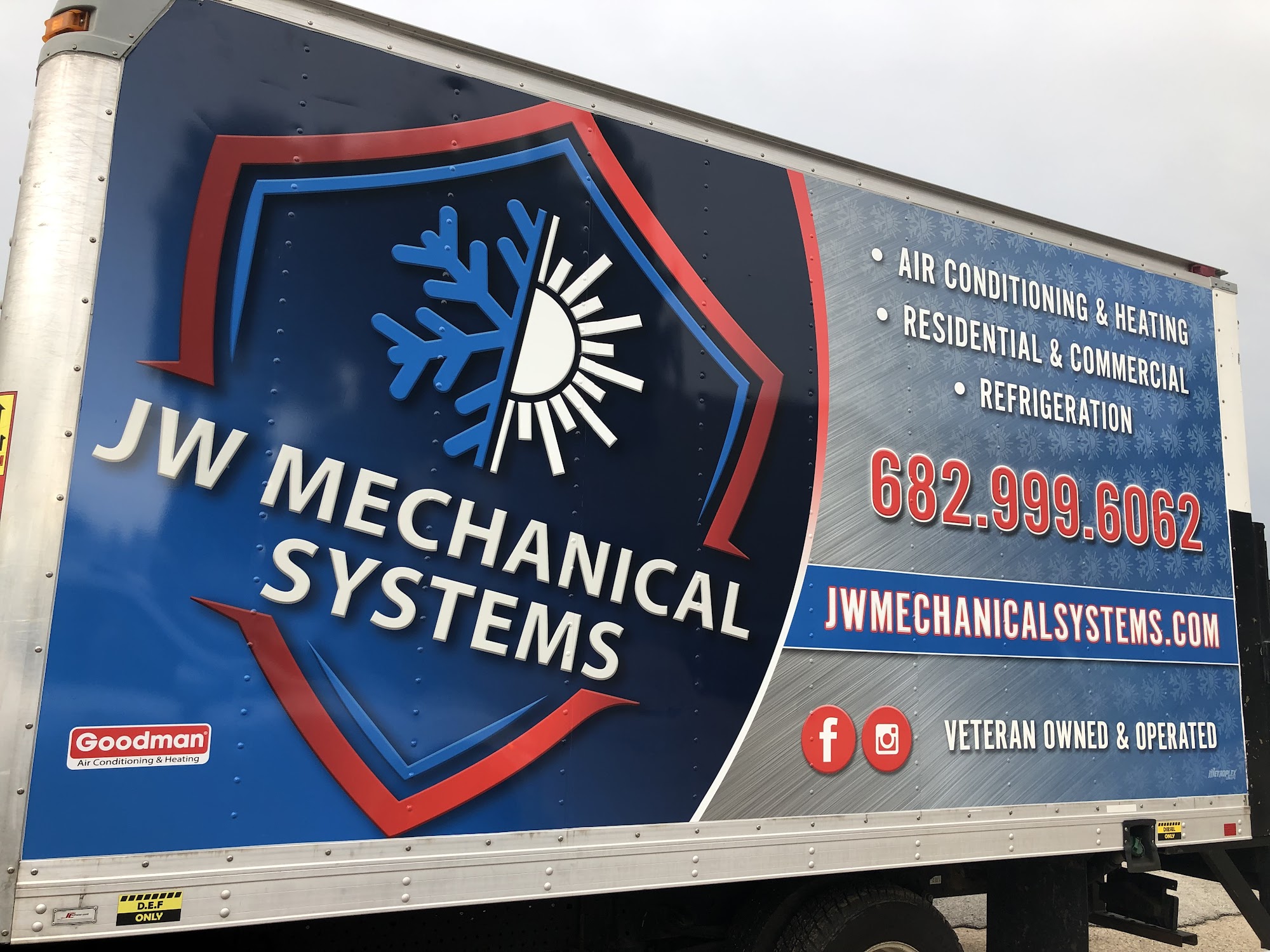 JW Mechanical Systems 11255 Camp Bowie W Blvd, Aledo Texas 76008