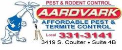 Aardvark Affordable Pest and Termite Control