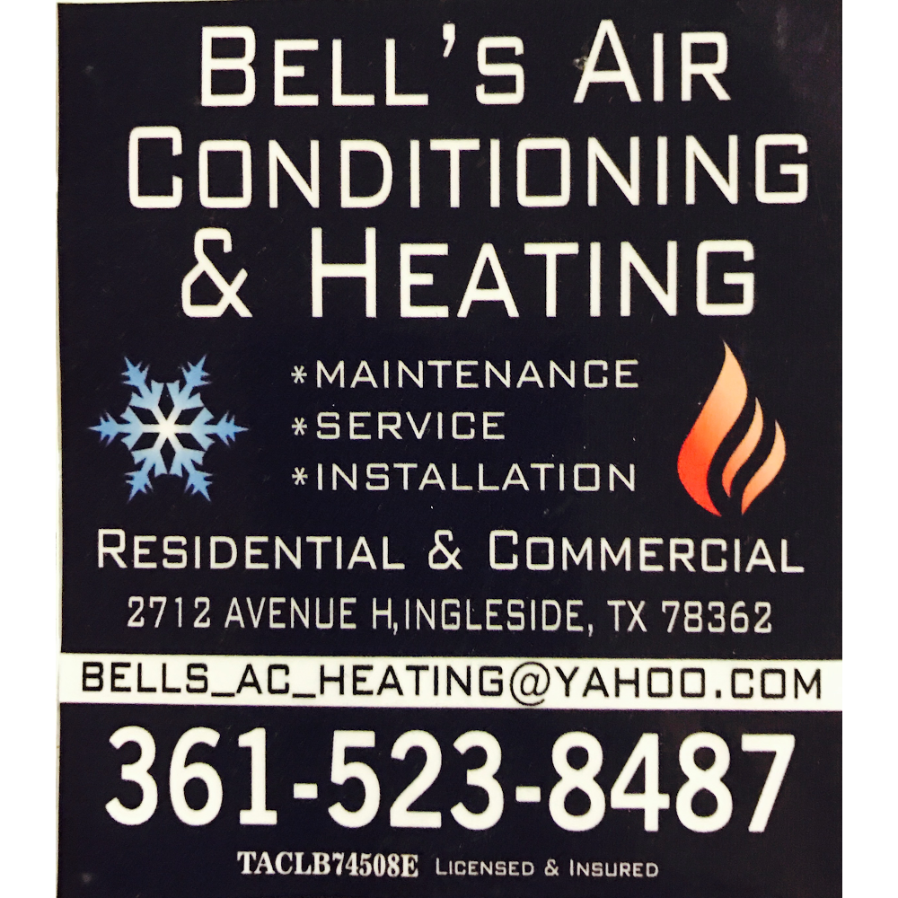 Bell's Air Conditioning & Heating 702 S Commercial St, Aransas Pass Texas 78336