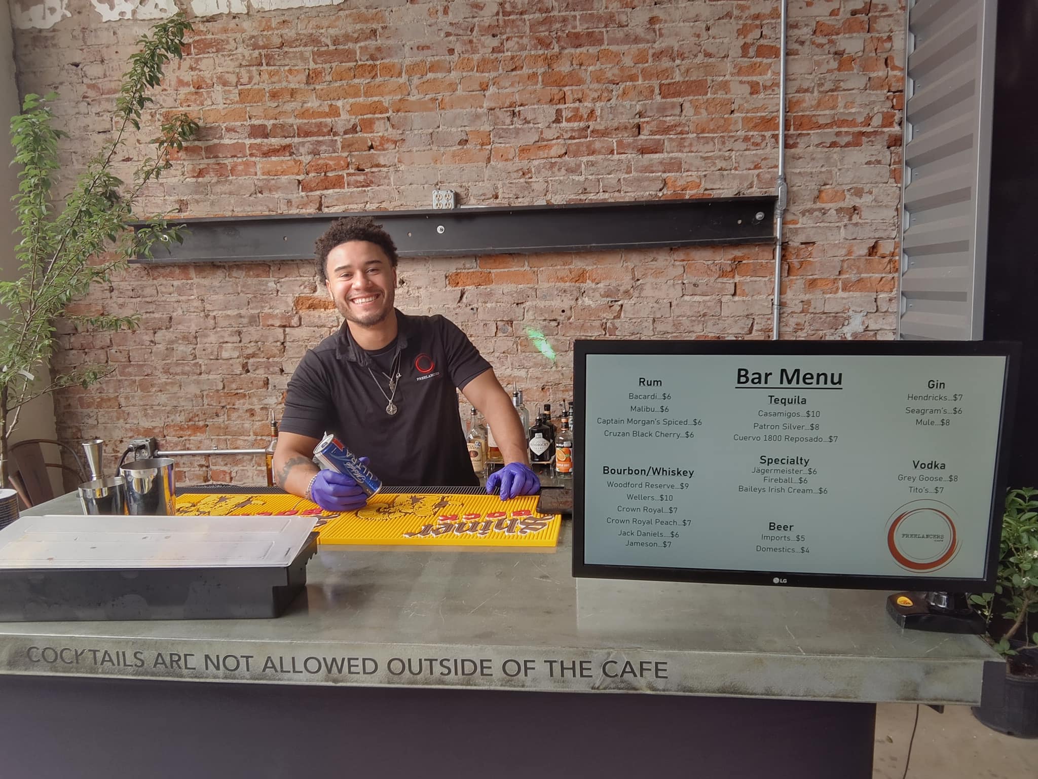 Freelancers Cafe Menu