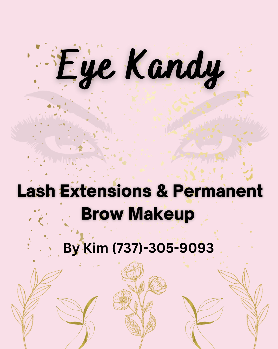 Eye Kandy lashes & permanent brow makeup