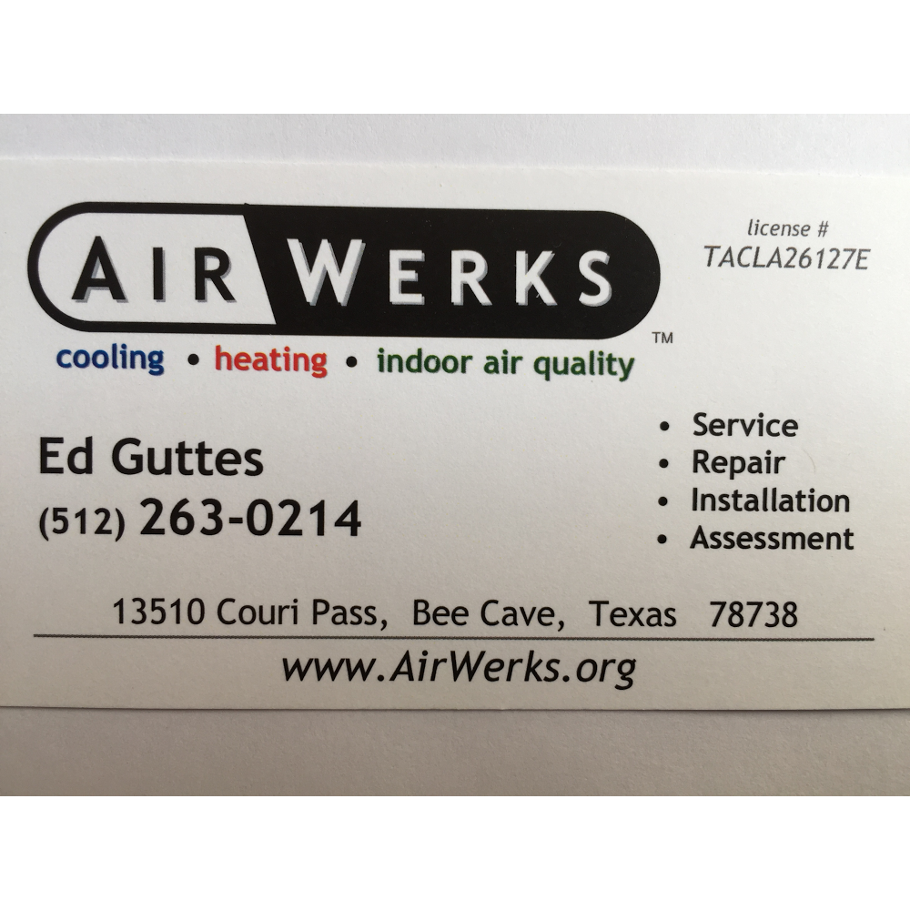 AirWerks 13510 Couri Pass, Bee Cave Texas 78738
