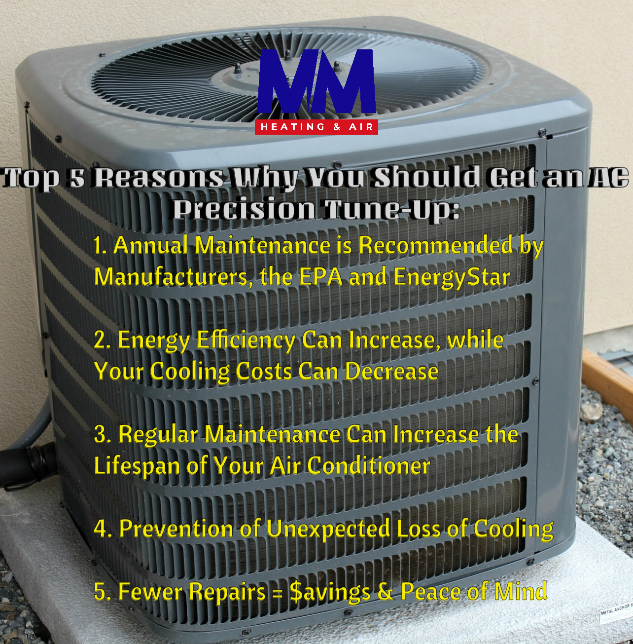 M & M Heating and Air Conditioning LLC