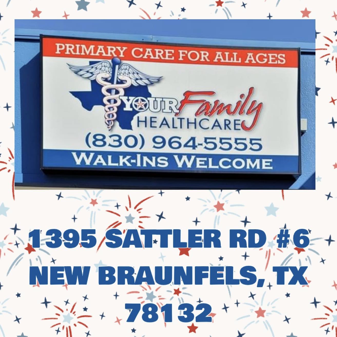 Your Family Healthcare 1395 Sattler Rd # 6, Canyon Lake Texas 78133