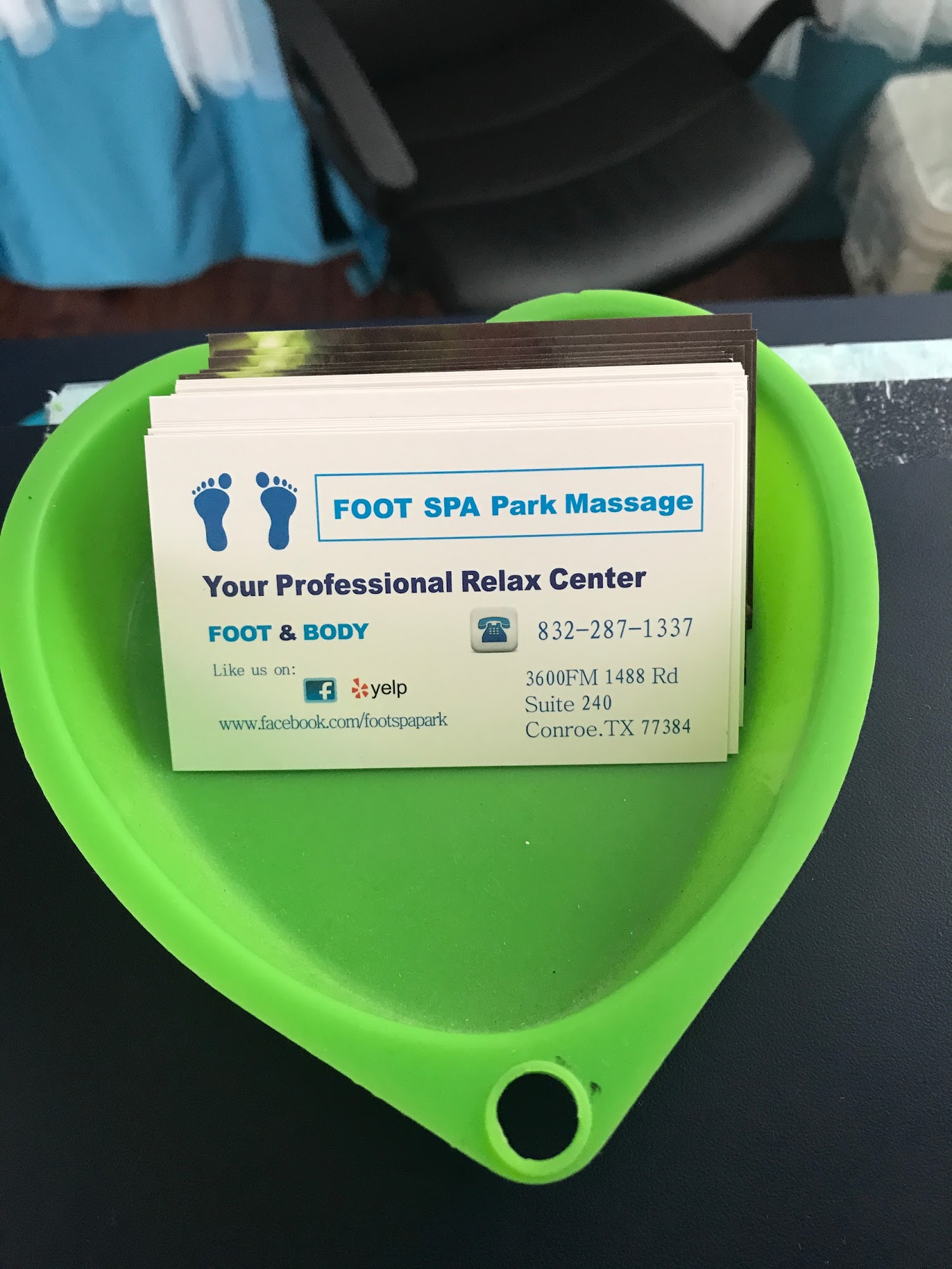 Foot Spa Park Massage