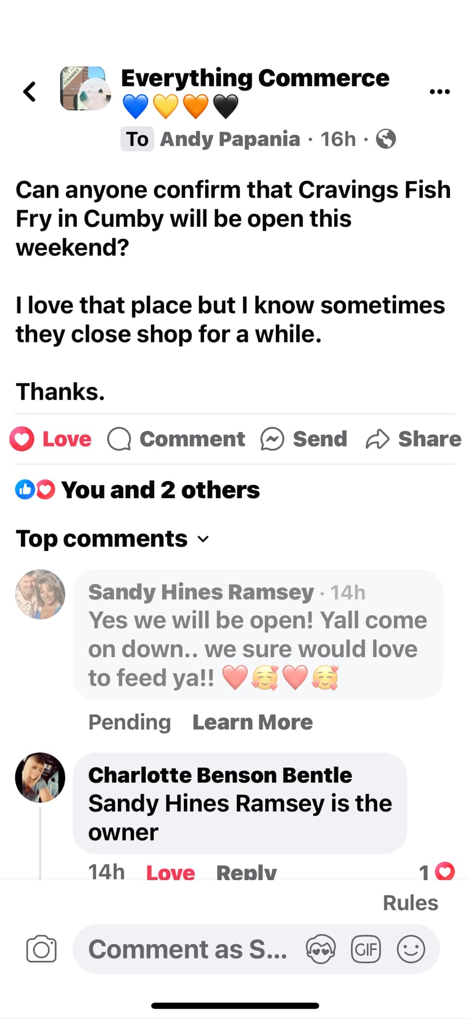 Photo credit: facebook