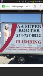 AA Super Rooter/ ASAP PLUMBING SERVICE 24/7