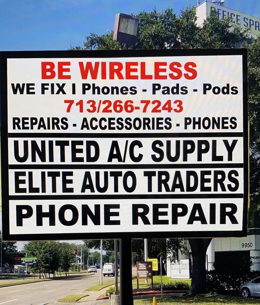 Be Wireless Iphone, Ipad & Ipod Repair Center