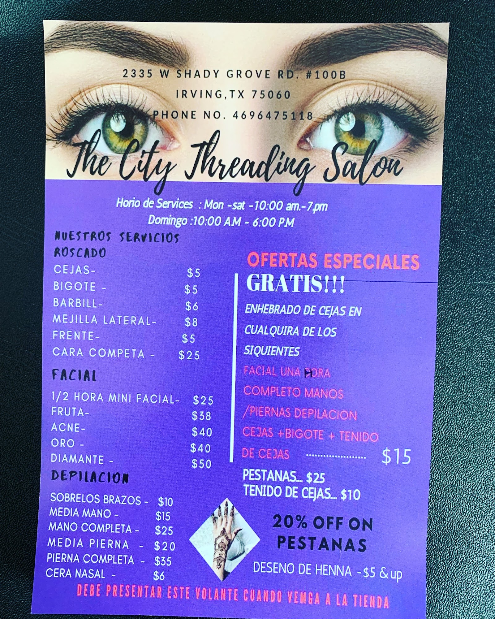 The City Threading SALON