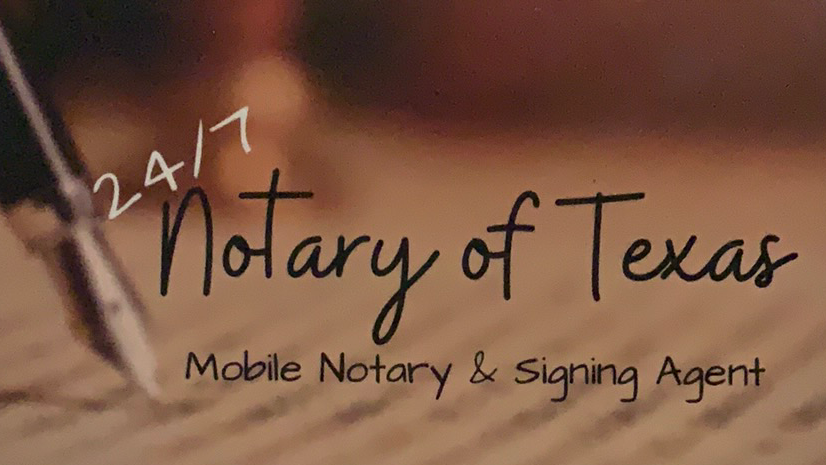 24/7 Notary of Texas | Mobile Notary | LSA