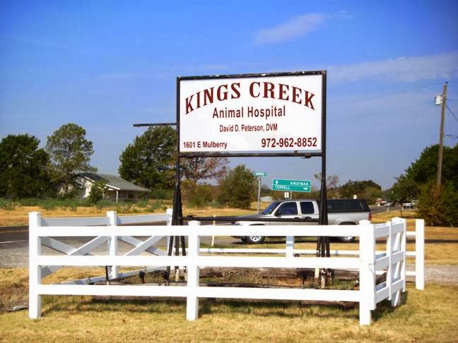 Kings Creek Animal Hospital, PLLC 1601 E Mulberry St, Kaufman Texas 75142