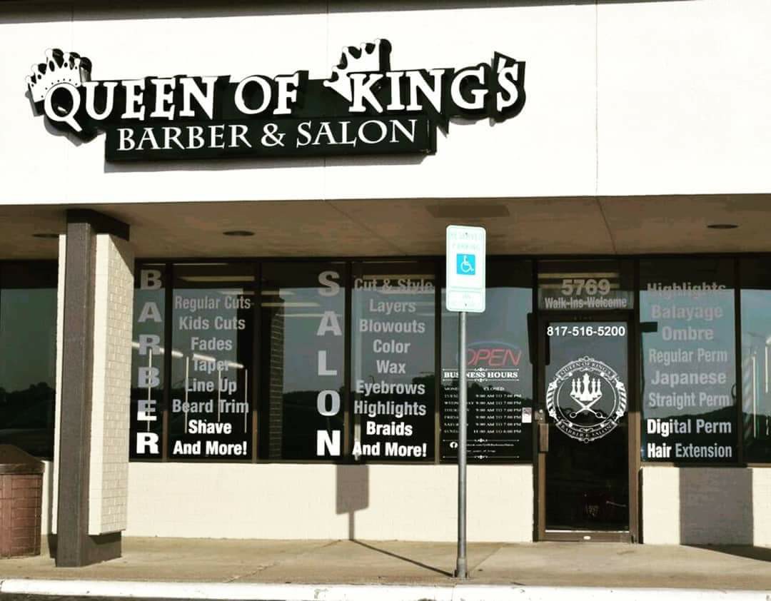 Queen & King - Barber & Beauty Salon 308 S Old Betsy Rd, Keene Texas 76059
