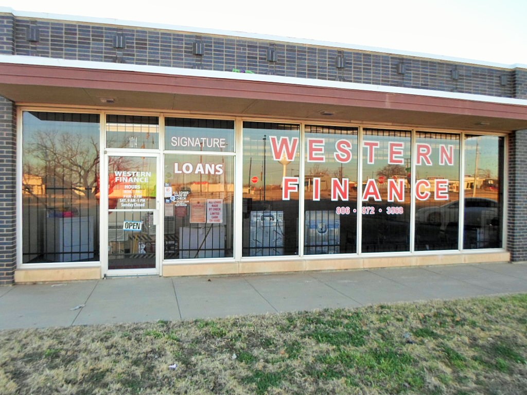 Western Finance 1014 N Dallas Ave, Lamesa Texas 79331