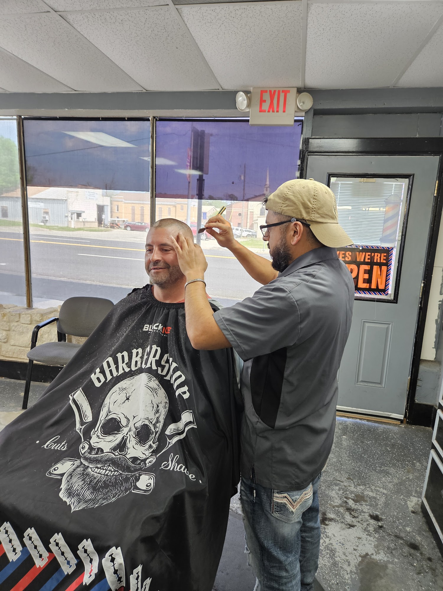 Pop's barber shop