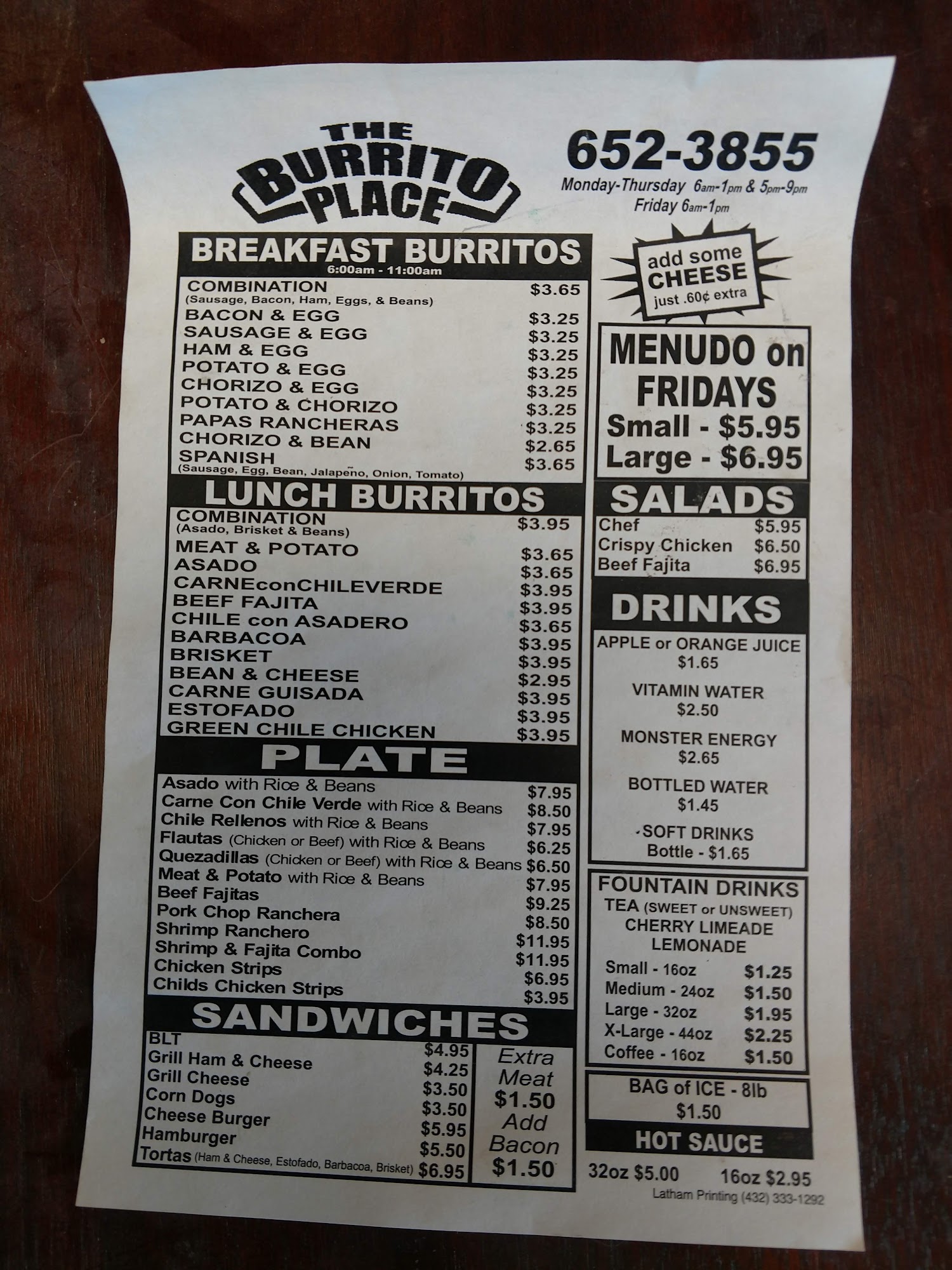 Burrito Place