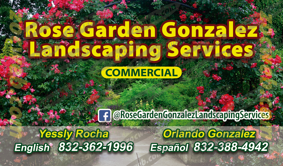 Rose Garden Gonzalez Landscaping Services