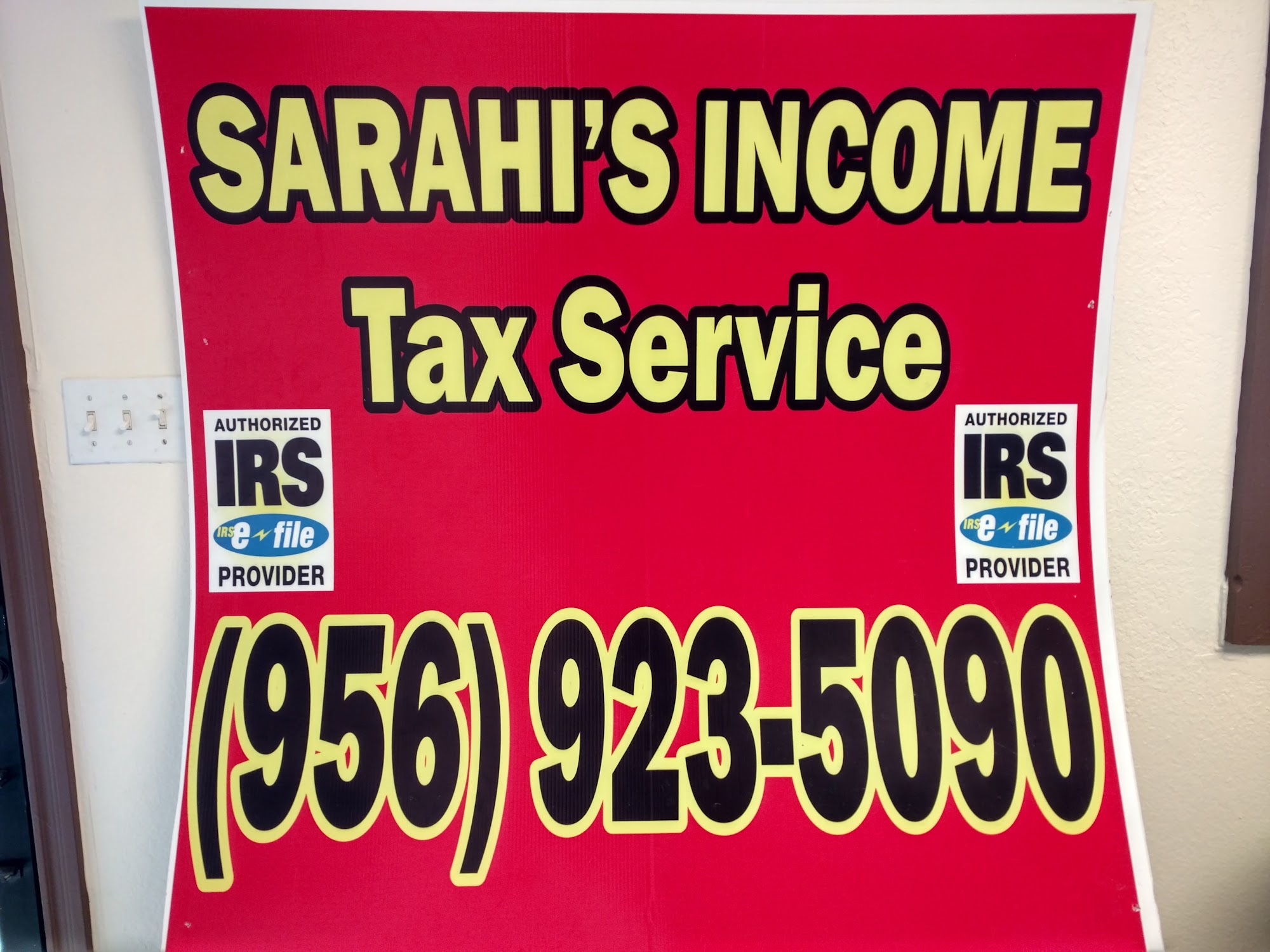 Sarahi's Income Tax Service 160 E Stenger St, San Benito Texas 78586