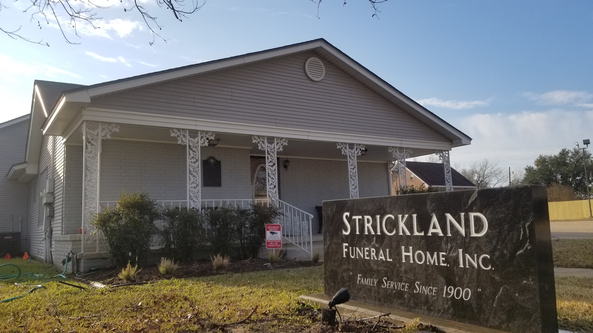 Strickland Funeral Home Somerville