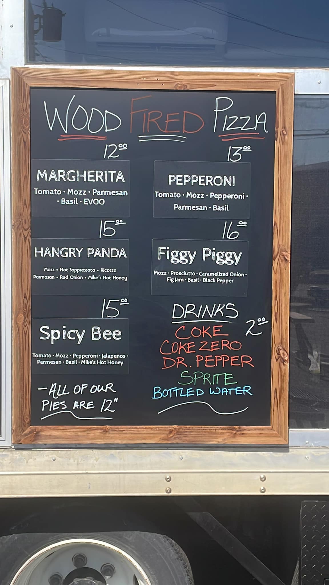 Food Truck Park Menu