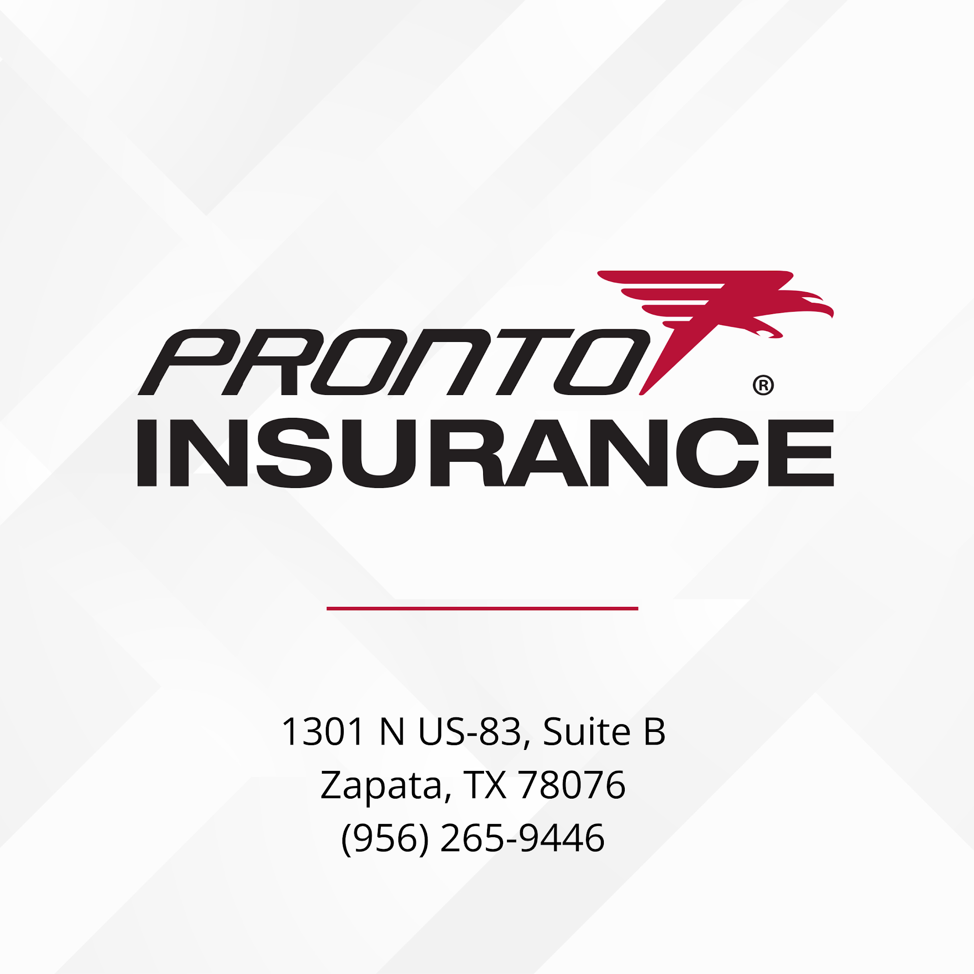 Pronto Insurance 1301 US-83 b, Zapata Texas 78076