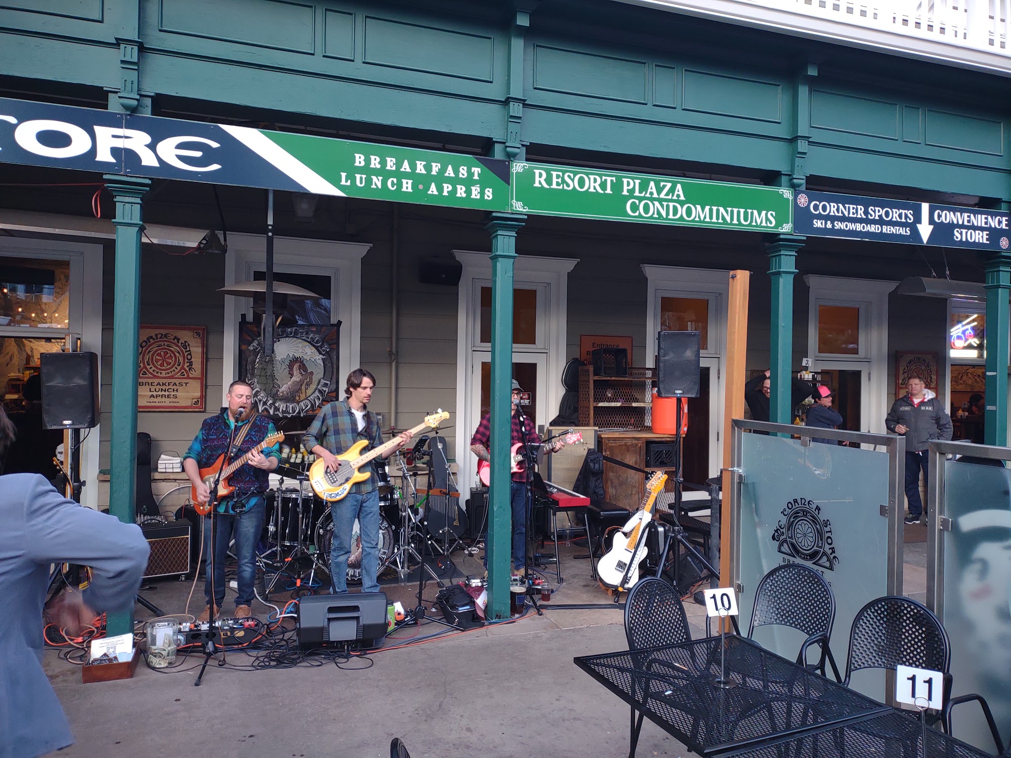 The Corner Store Pub & Grill.