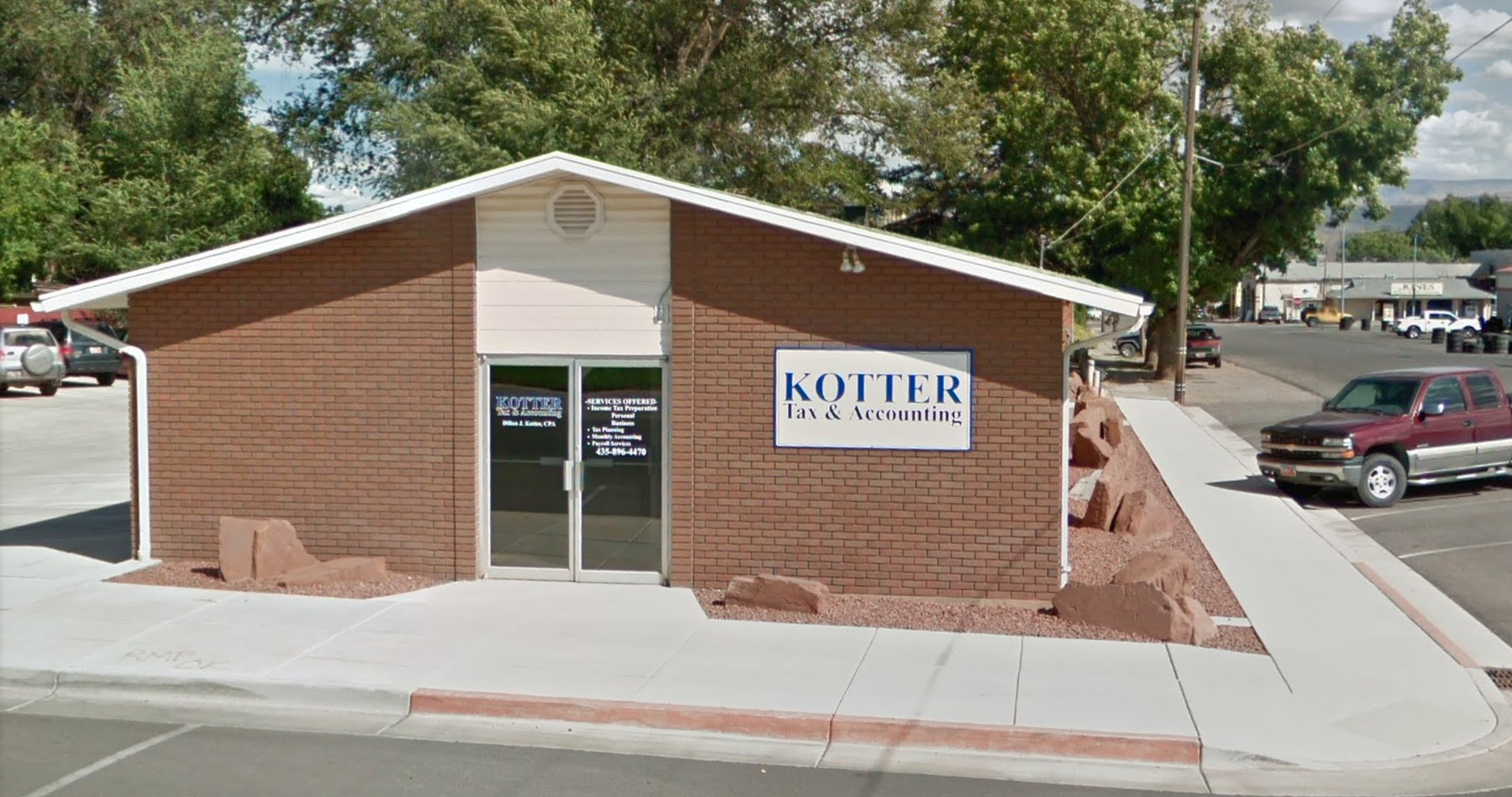 Kotter Tax & Accounting 195 S 100 W, Richfield Utah 84701