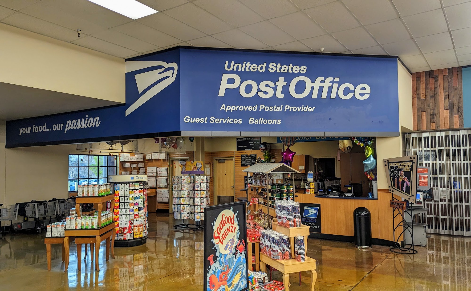 United States Postal Service Inside Harmons