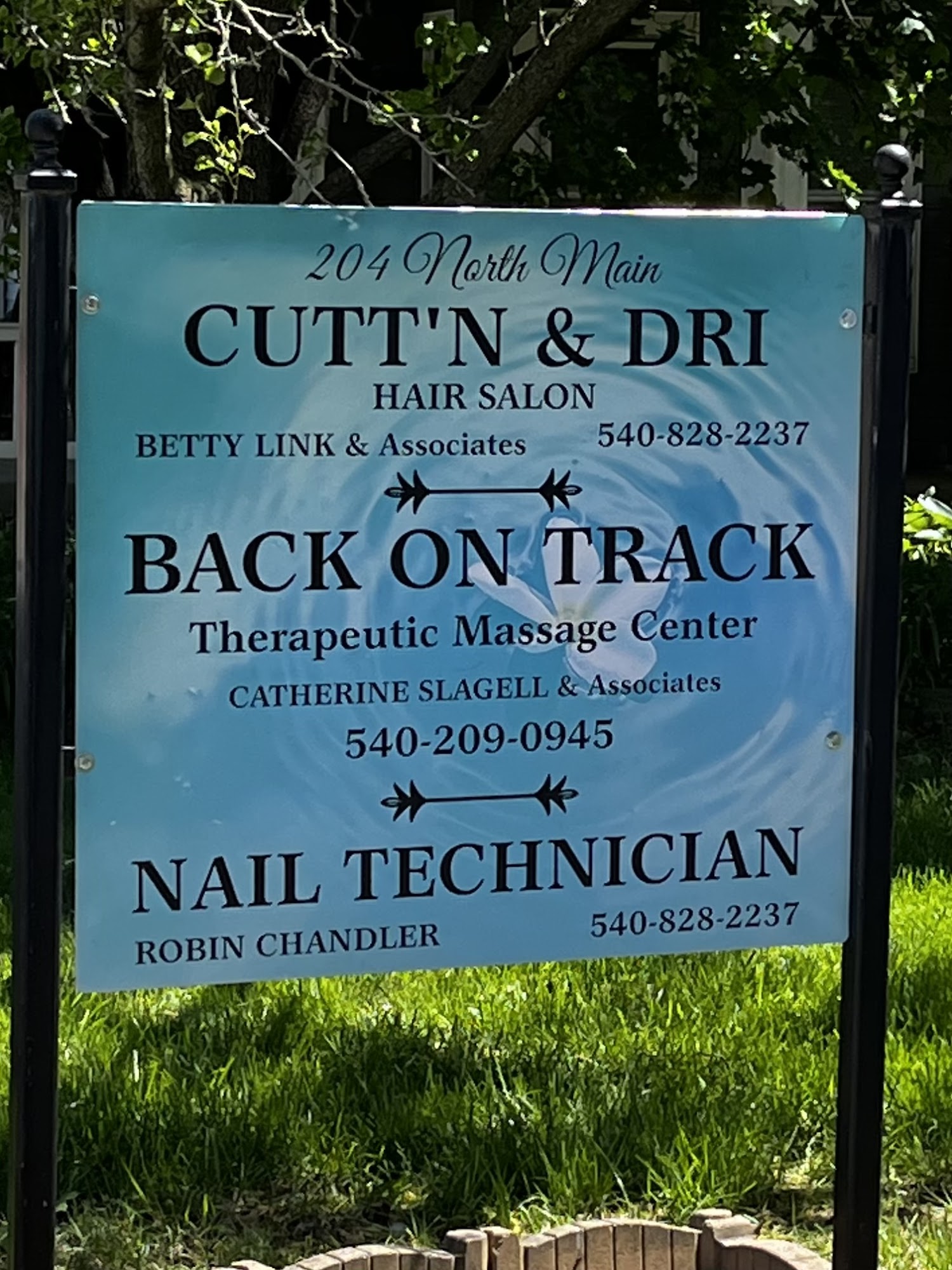 Back On Track Therapeutic Massage Center 204 North Main Street, 302 N 2nd Street, Bridgewater Virginia 22812