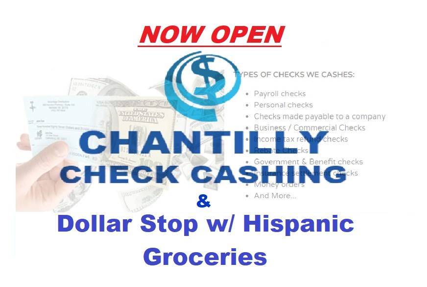 Chantilly Check Cashing & Kwik Dollar Stop (Latina Super Market)