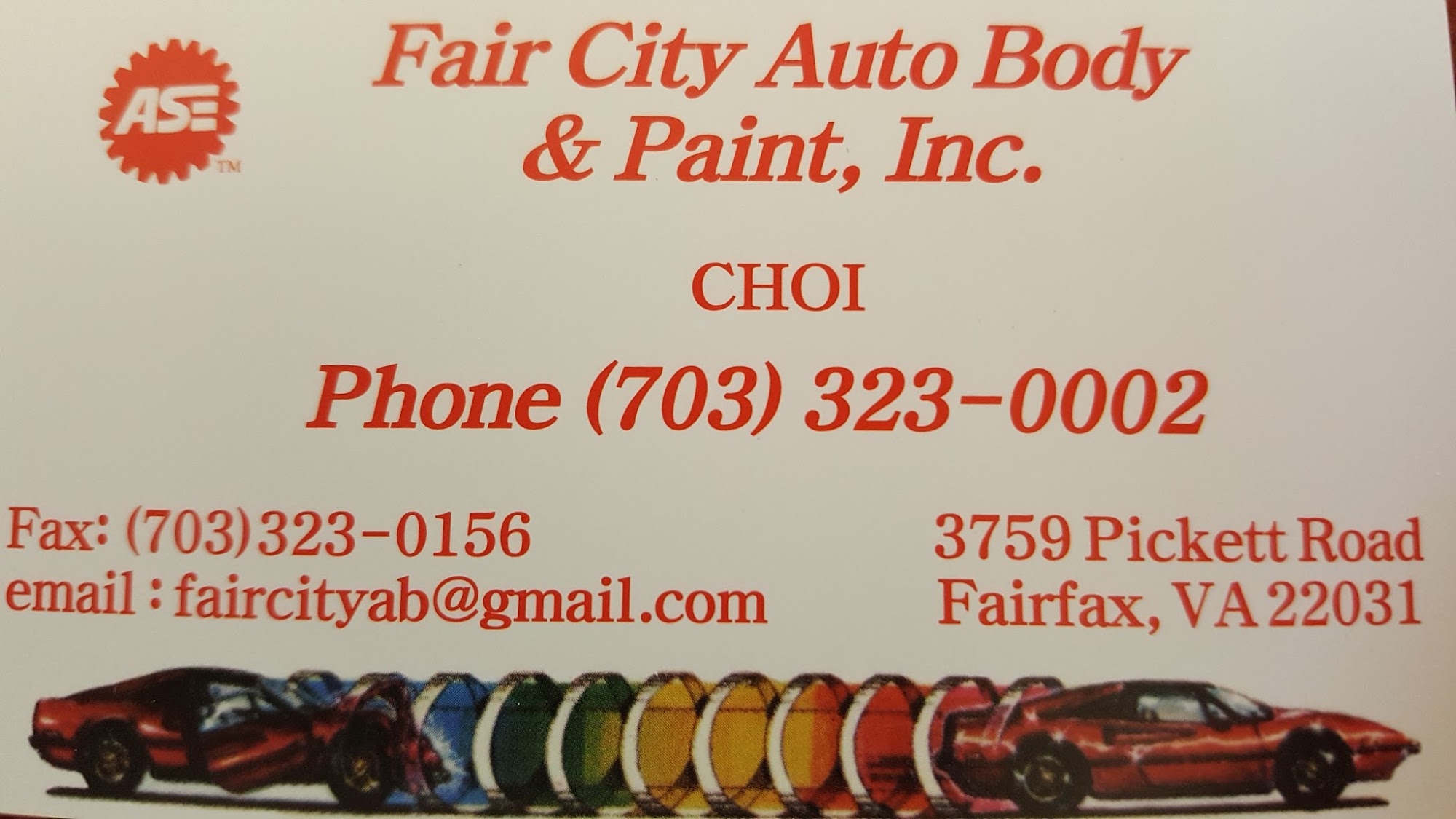 Fair City Auto Body Inc