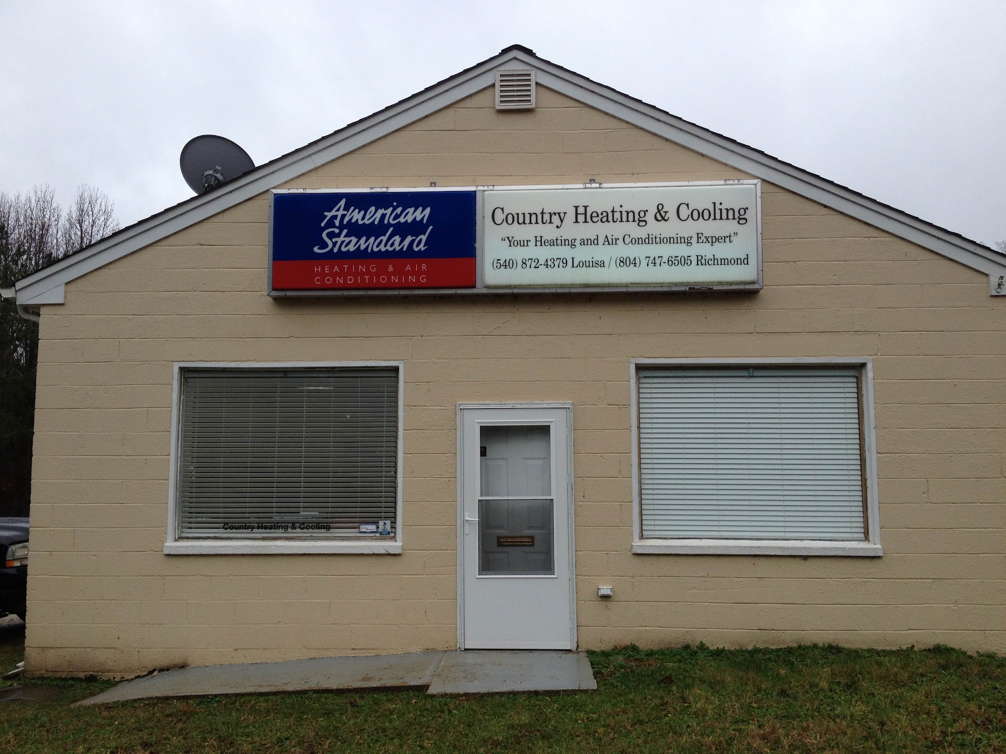Country Heating & Cooling Inc 18064 Jefferson Hwy, Montpelier Virginia 23192