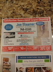 Joe Steamer Carpet Cleaner Inc