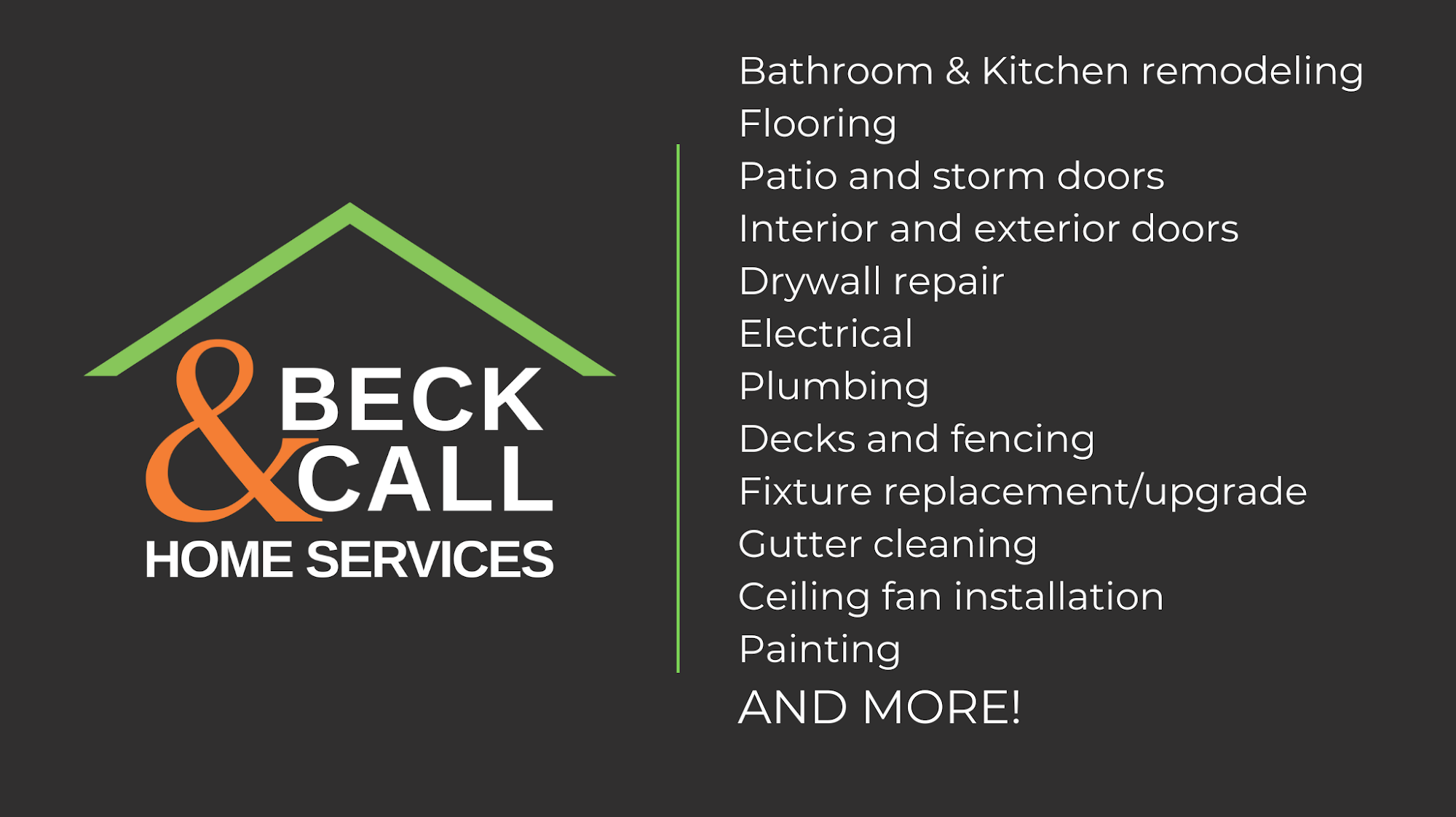 Beck & Call Home Services