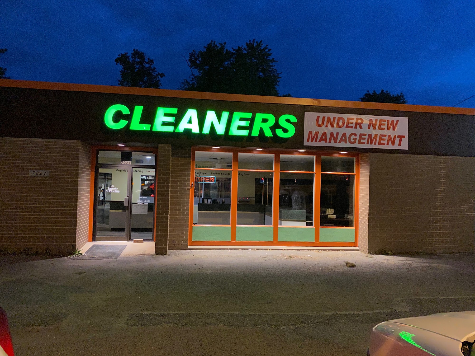 Evergreen Cleaners, Inc.