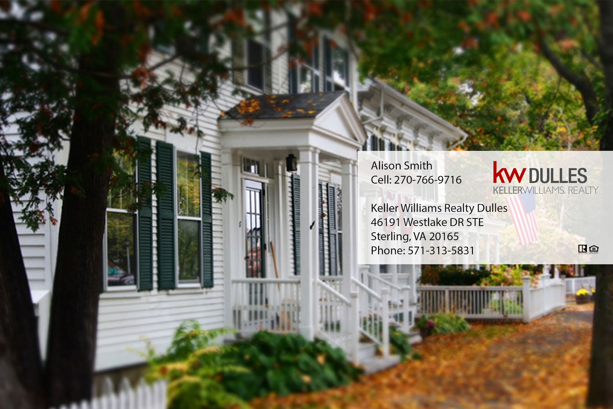 Alison Smith Homes - Your Local Fairfax County Real Estate Agent