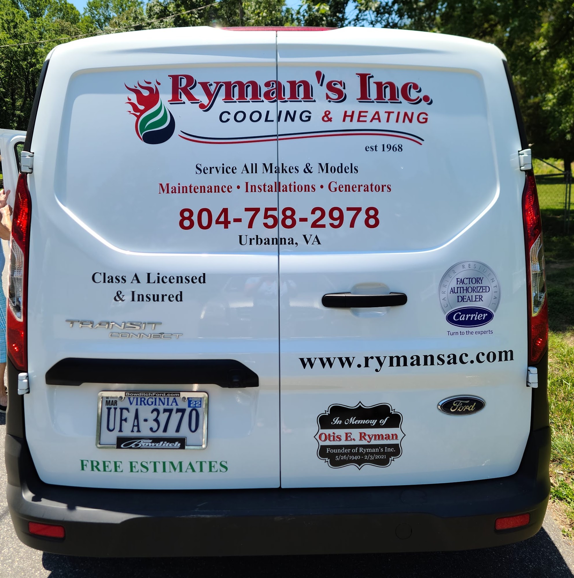 Ryman’s Air Conditioning & Heating