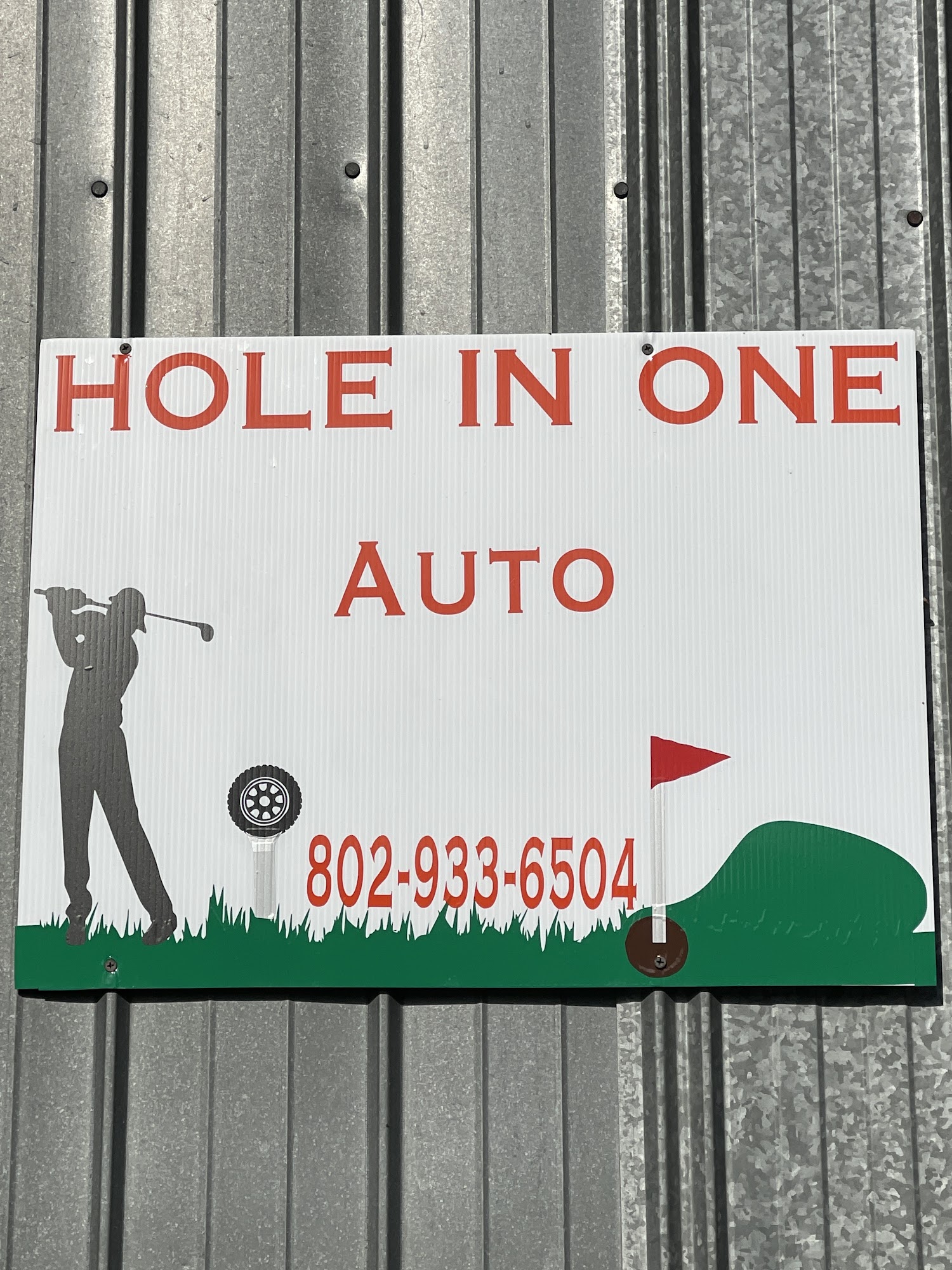 Hole in One Auto 47 W Berkshire Rd, Enosburg Falls Vermont 05450