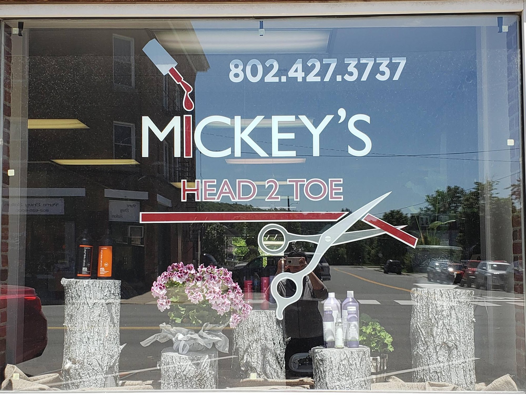 Mickey's Head 2 Toe Salon 45 Depot St, Lyndonville Vermont 05851