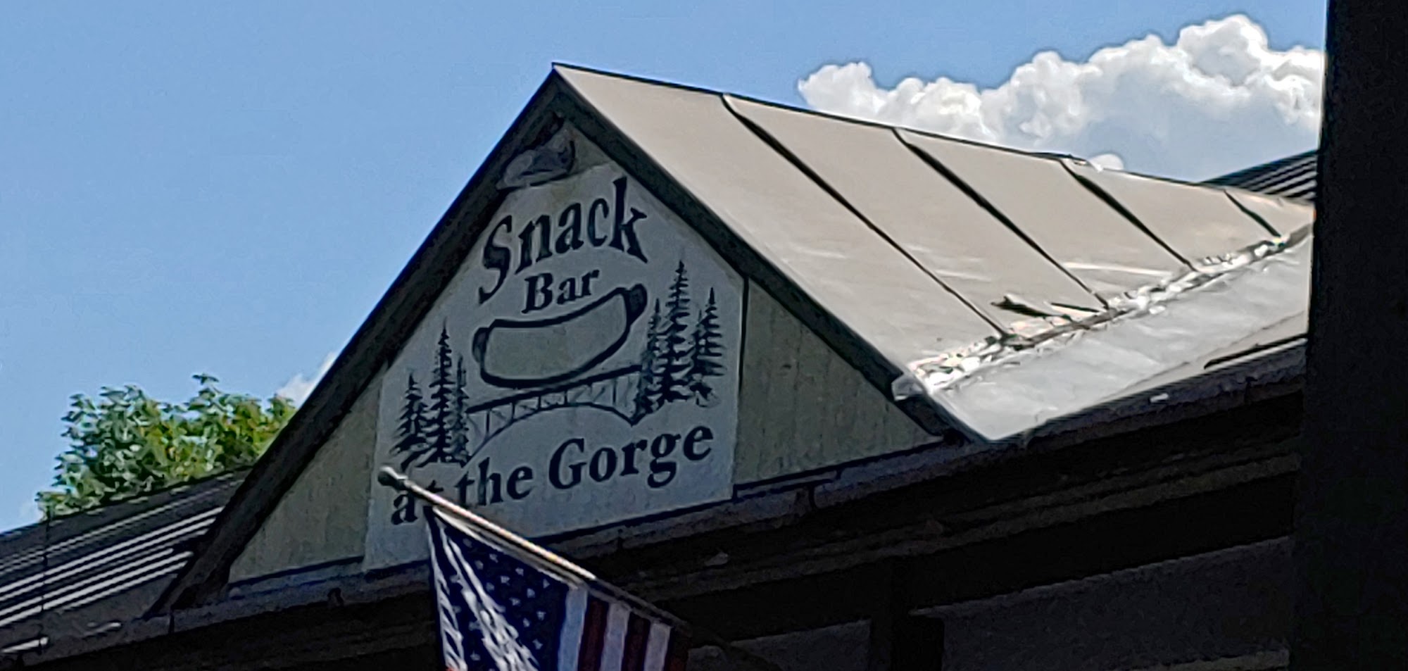 Snack Bar at the Gorge