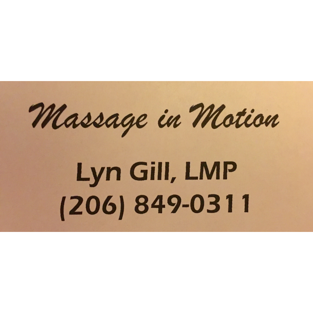 Massage in Motion 3011 78th Ave SE, Mercer Island Washington 98040