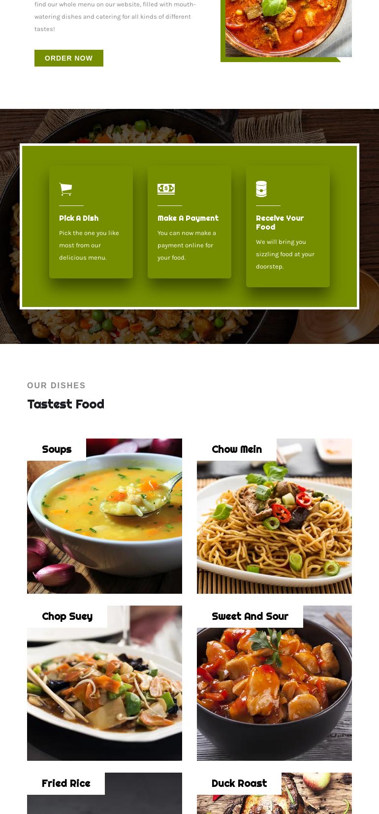 Jin Ocean Menu