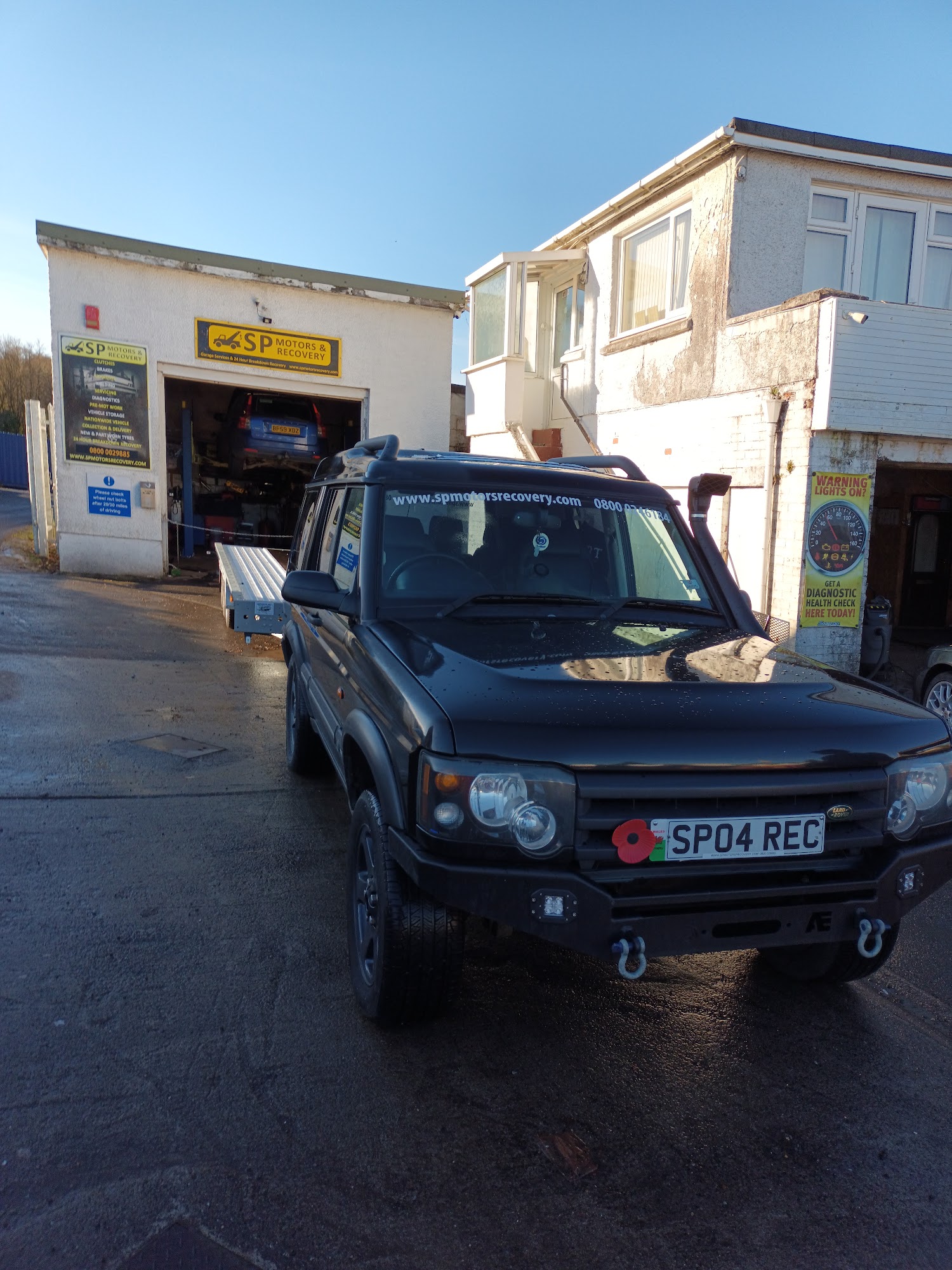 SP MOTORS AND RECOVERY