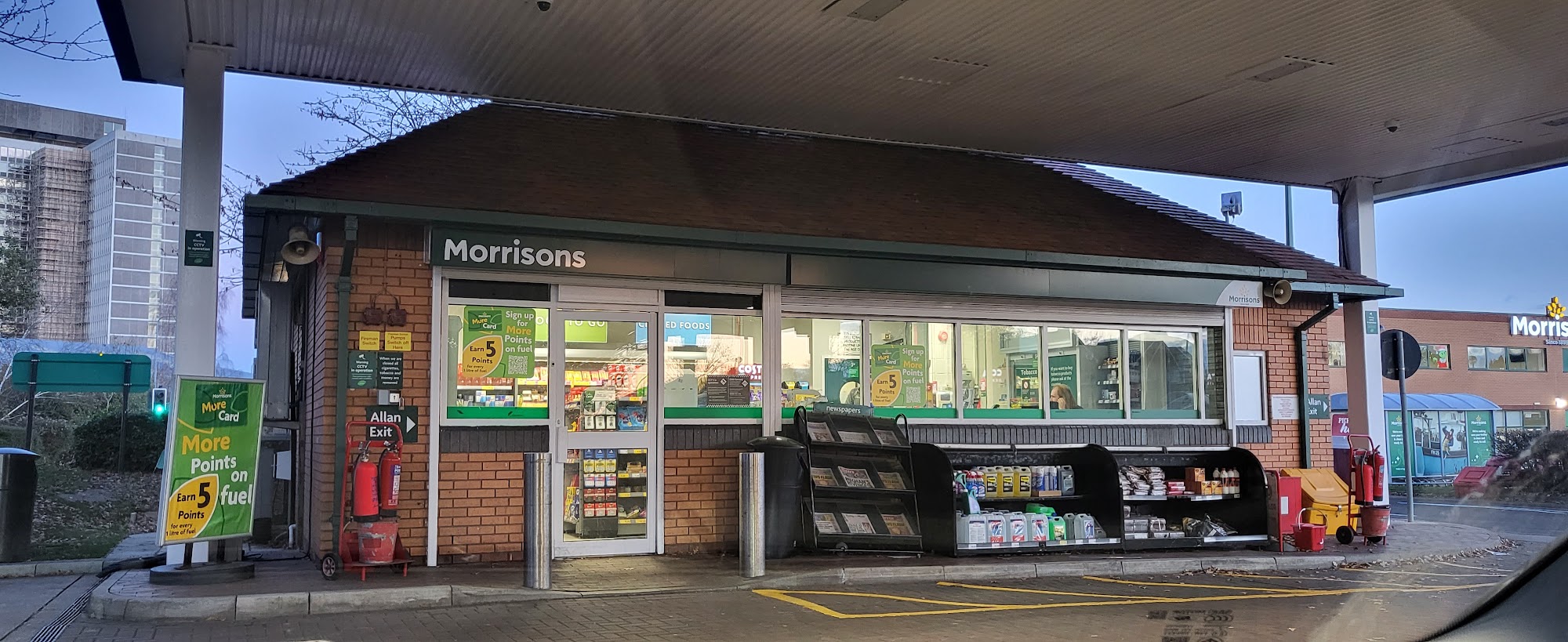 Morrisons Petrol Station Cardiff