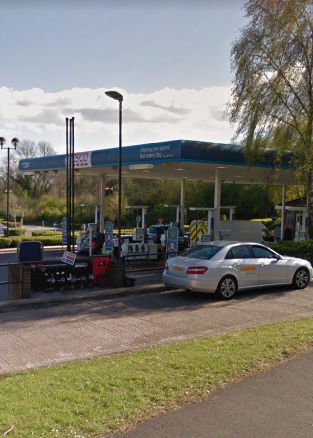 Tesco Petrol Station Cardiff